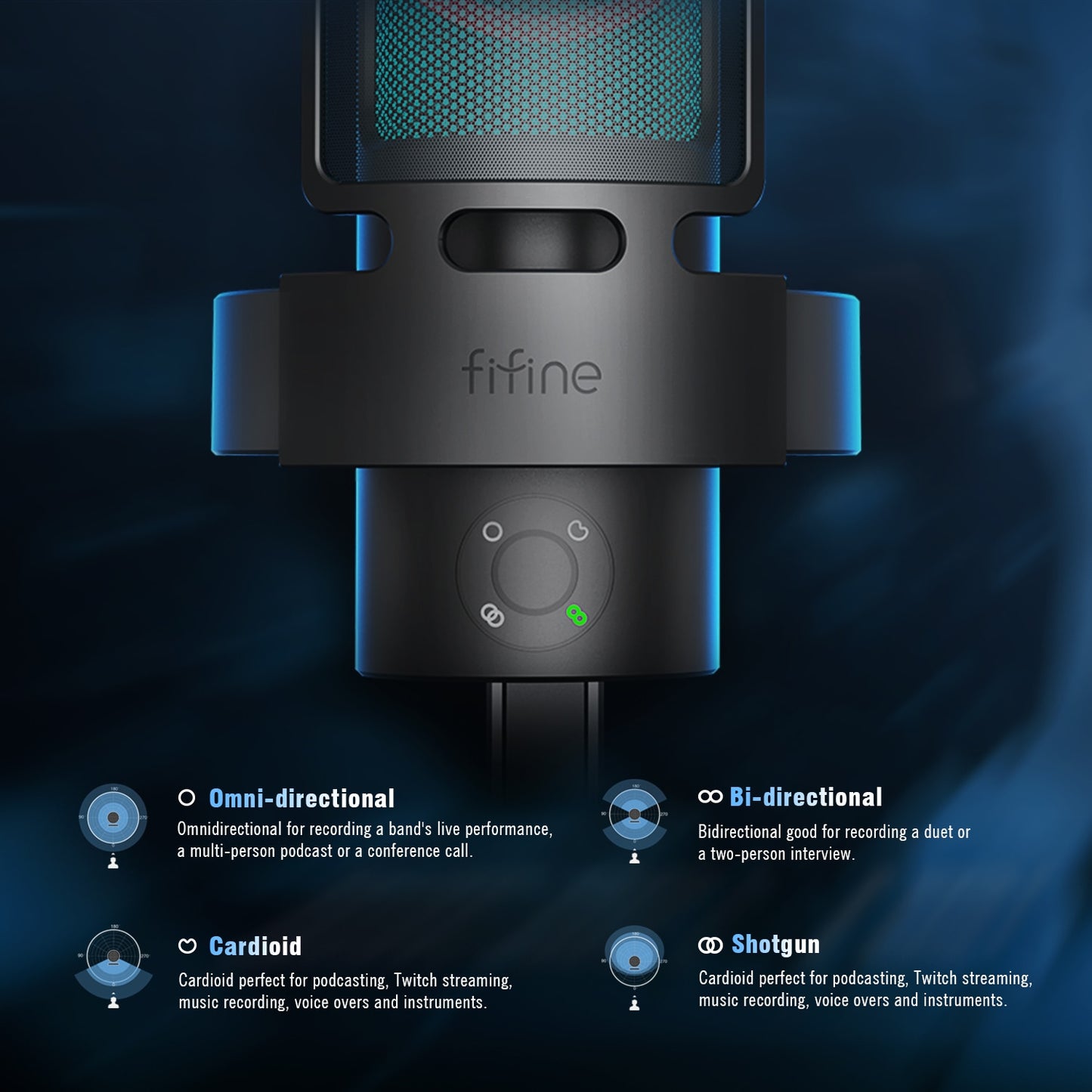 FIFINE A8 Gaming Mic