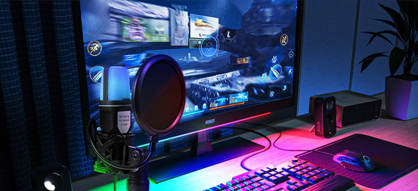 USB Gaming Condenser Mic